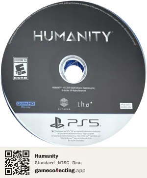 Humanity PlayStation 5, NTSC disc