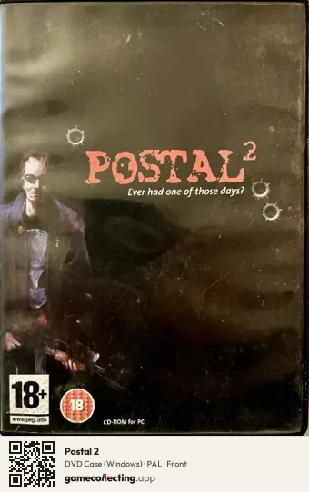 Postal 2 Computer, PAL box front