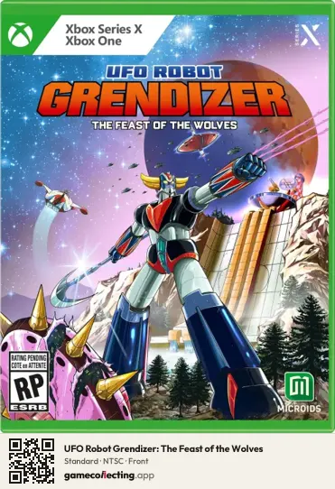 UFO Robot Grendizer: The Feast of the Wolves Xbox Series X, NTSC box front