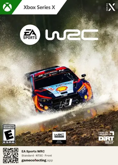 EA Sports WRC Xbox Series X, NTSC box front