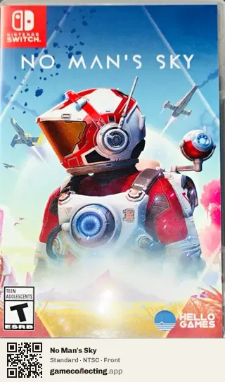 No Man's Sky Nintendo Switch, NTSC box front