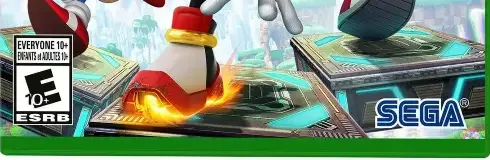 Sonic X Shadow Generations, the ESRB box on its front