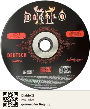 Diablo II Computer, PAL disc