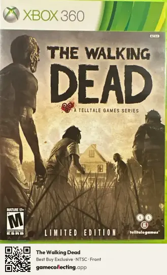 The Walking Dead Xbox 360, NTSC box front
