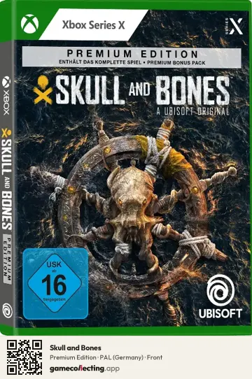 Skull and Bones Xbox Series X, Germany box front