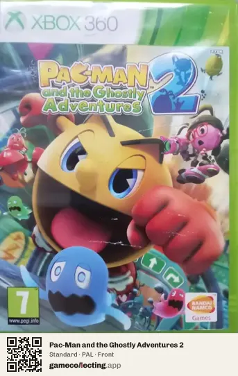 Pac-Man and the Ghostly Adventures 2 Xbox 360, PAL box front
