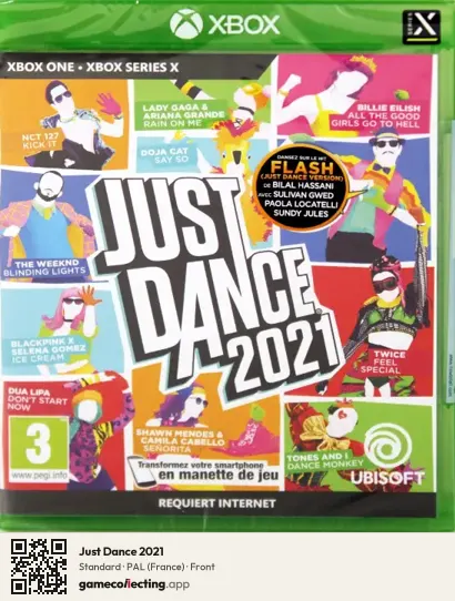 Just Dance 2021 Xbox One, France box front