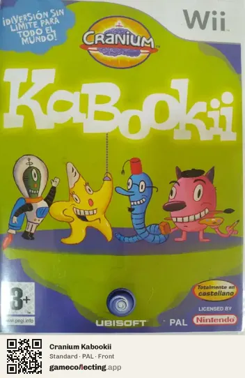Cranium Kabookii Nintendo Wii, PAL box front
