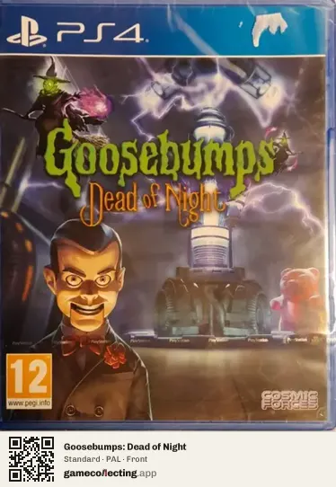 Goosebumps: Dead of Night PlayStation 4, PAL box front