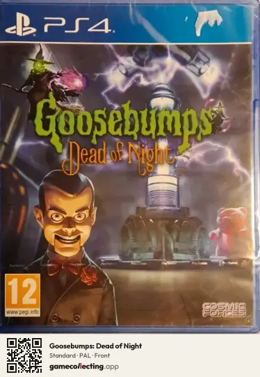Goosebumps: Dead of Night PlayStation 4, PAL box front