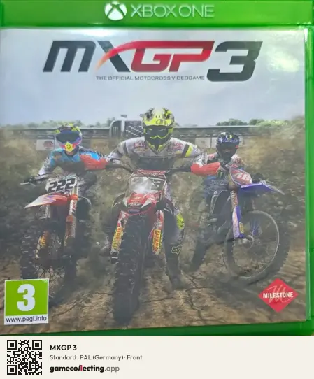 MXGP 3 Xbox One, Germany box front