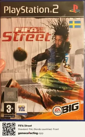 FIFA Street PlayStation 2, Nordic countries box front