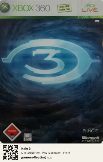 Halo 3 Xbox 360, Germany box front