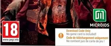 The House of the Dead: Remake, the PEGI square on its front