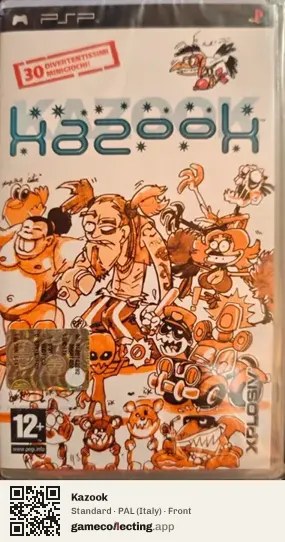 Kazook PlayStation Portable, Italy box front