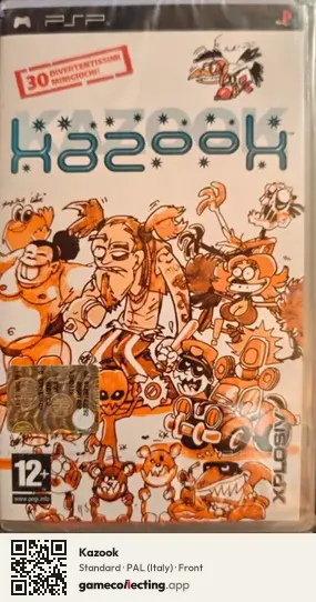 Kazook PlayStation Portable, Italy box front