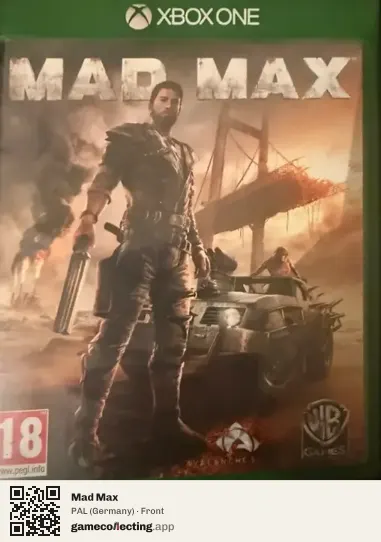 Mad Max Xbox One, Germany box front