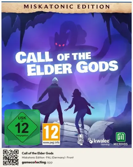 Call of the Elder Gods PlayStation 5, Germany box front