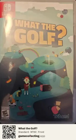 What the Golf? Nintendo Switch, NTSC box front