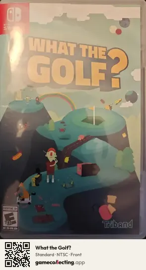 What the Golf? Nintendo Switch, NTSC box front