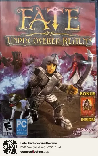 Fate: Undiscovered Realms Computer, NTSC box front