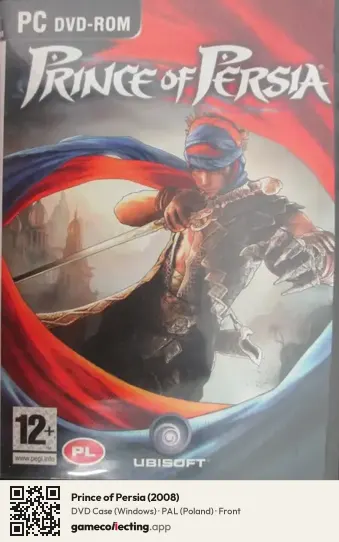 Prince of Persia (2008) Computer, Poland box front