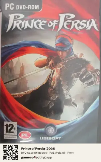 Prince of Persia (2008) Computer, Poland box front