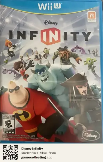 Disney Infinity Nintendo Wii U, NTSC box front