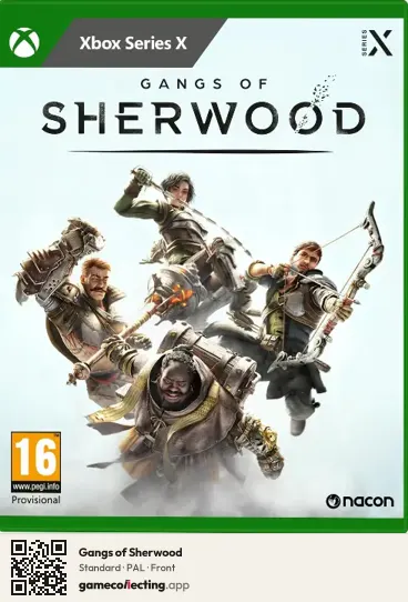 Gangs of Sherwood Xbox Series X, PAL box front