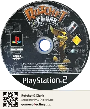 Ratchet & Clank PlayStation 2, PAL disc