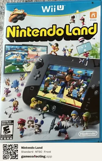Nintendo Land Nintendo Wii U, NTSC box front