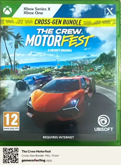 The Crew Motorfest Xbox Series X, PAL box front