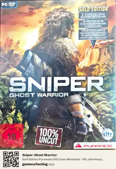 Sniper: Ghost Warrior Computer, Germany box front