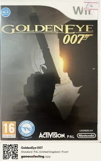 GoldenEye 007 Nintendo Wii, United Kingdom box front