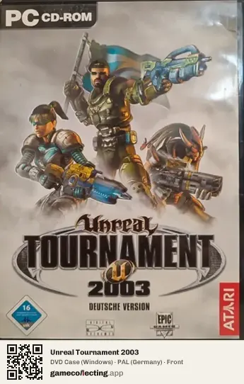 Unreal Tournament 2003 Computer, Germany box front