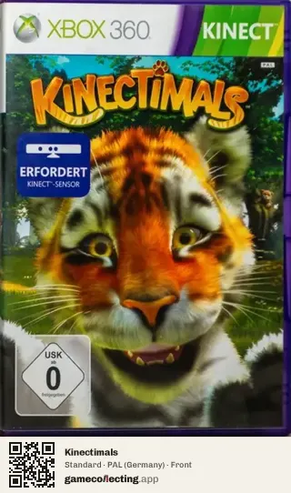 Kinectimals Xbox 360, Germany box front