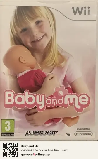 Baby and Me Nintendo Wii, United Kingdom box front