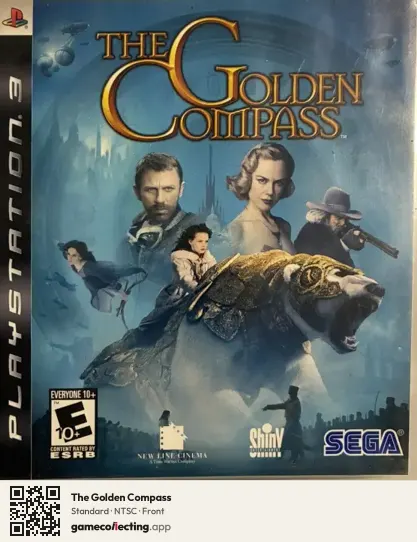 The Golden Compass PlayStation 3, NTSC box front