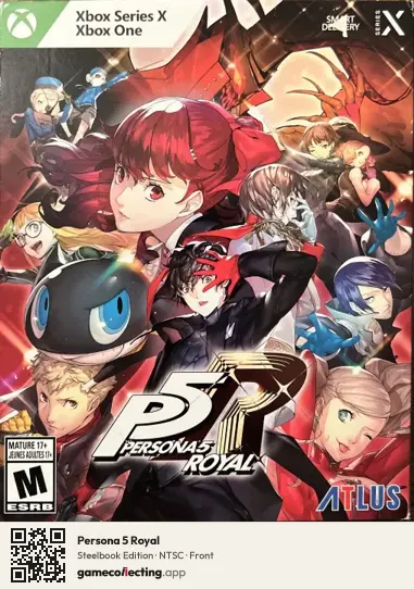 Persona 5 Royal Xbox Series X, NTSC box front