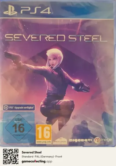 Severed Steel PlayStation 4, Germany box front