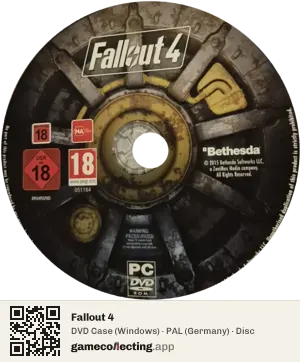 Fallout 4 Computer, PAL disc