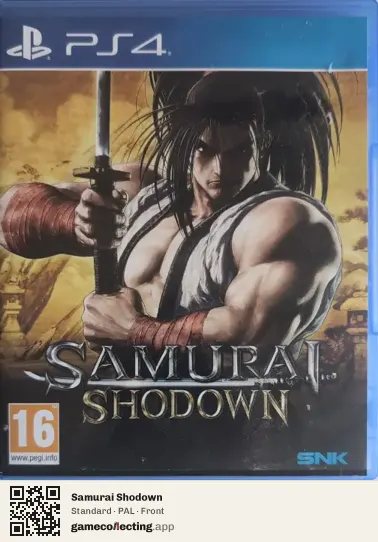 Samurai Shodown PlayStation 4, PAL box front