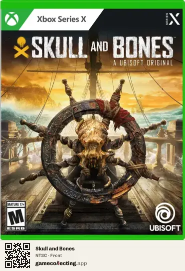 Skull and Bones Xbox Series X, NTSC box front