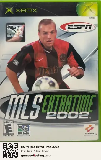 ESPN MLS ExtraTime 2002 Xbox, NTSC box front