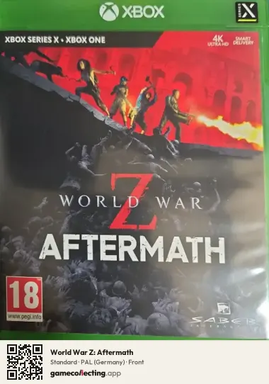 World War Z: Aftermath Xbox Series X, Germany box front