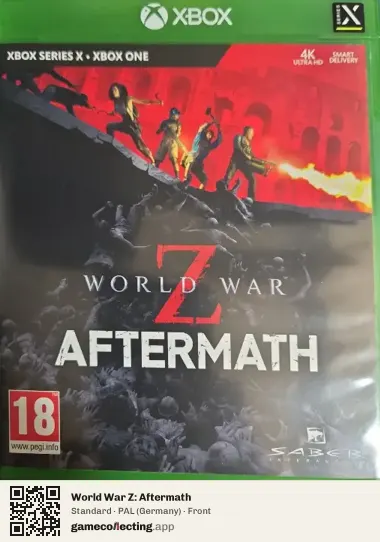World War Z: Aftermath Xbox Series X, Germany box front