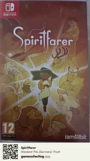 Spiritfarer Nintendo Switch, Germany box front