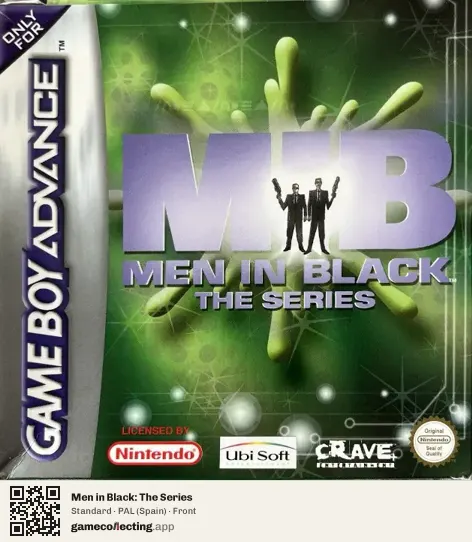 Men in Black: The Series Game Boy Advance, Spain box front