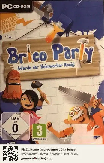 Fix It: Home Improvement Challenge Computer, Germany box front