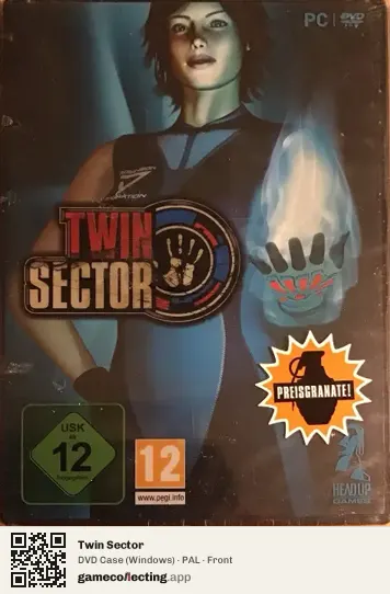 Twin Sector Computer, PAL box front